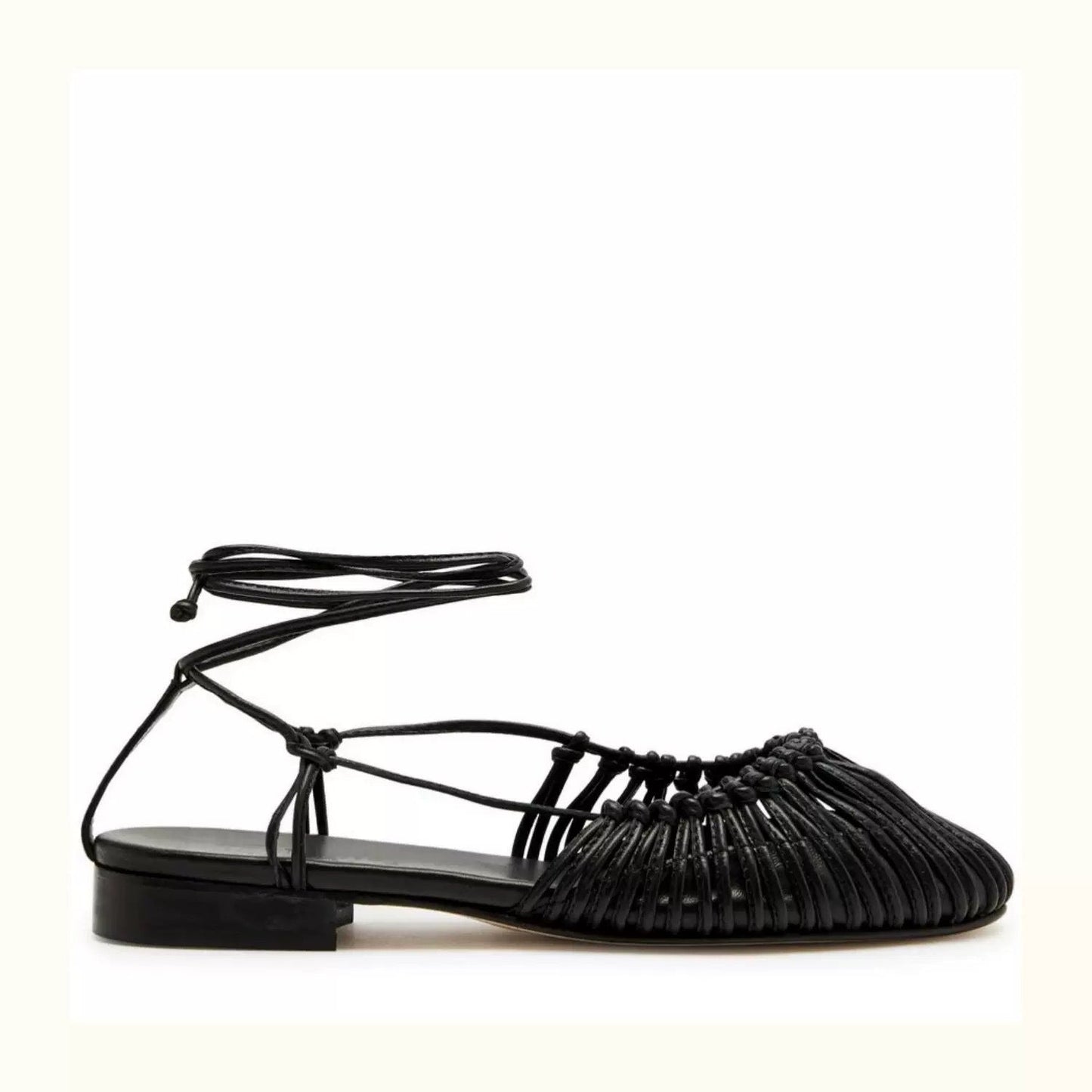 Sandales Vintage en Cuir Véritable