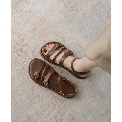 Sandales Plates à Brides Fines – Style Léger et Estival