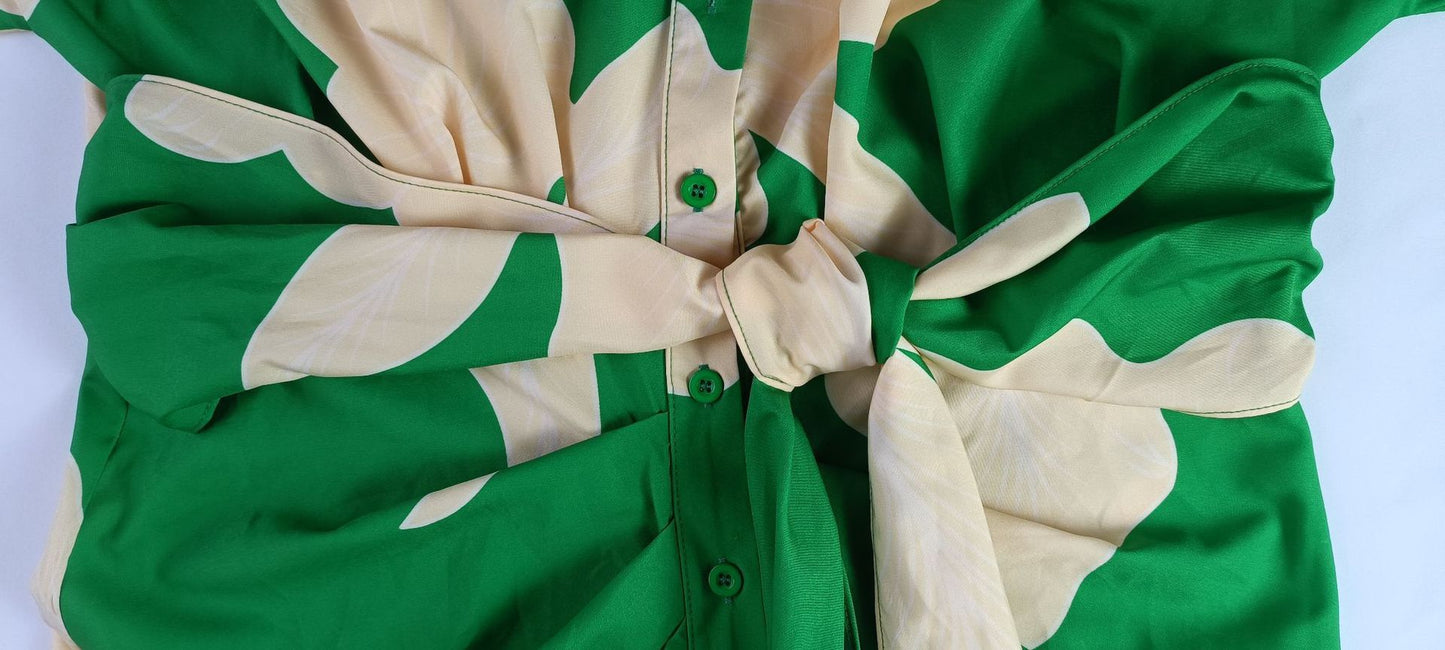 Robe Chemisier  à Col Revers