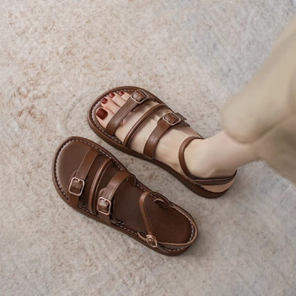 Sandales Plates à Brides Fines – Style Léger et Estival