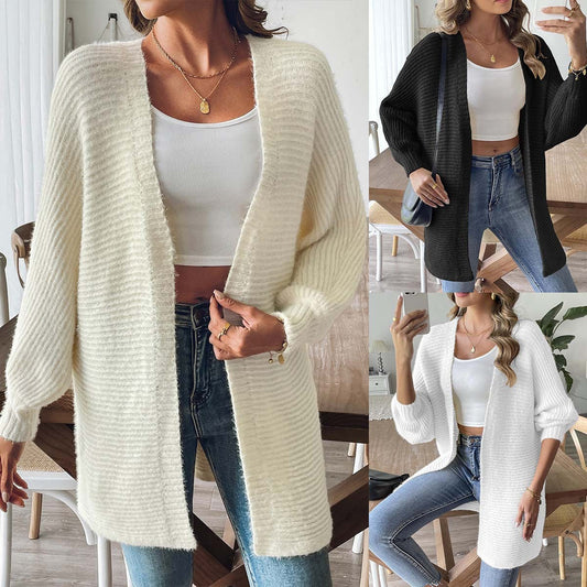 Pull Tissé Décontracté Automne-Hiver Femme – Style Européen & Américain