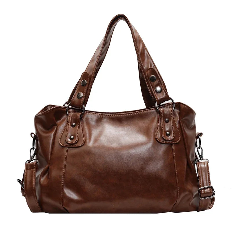 New Retro Brand Roomy Shoulder Bag
