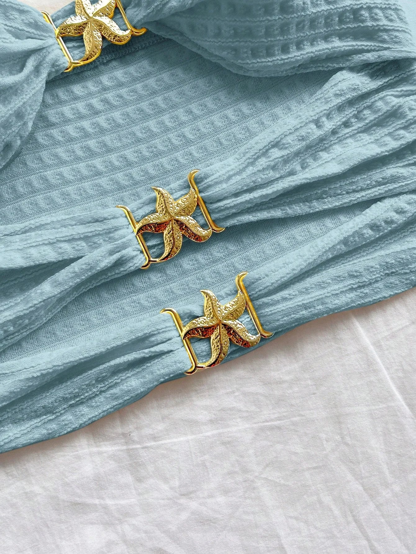 New  Style Hollowed-Out Five-Pointed Star Inlaid Versatile Halter Top