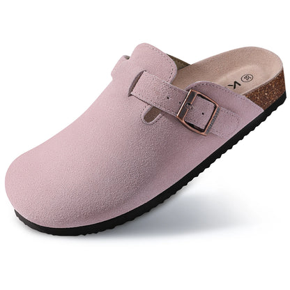 Comwarm Fashion Women's Suede Mules Slippers