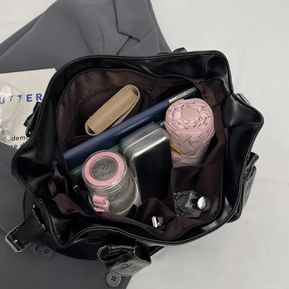 New Retro Brand Roomy Shoulder Bag